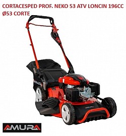 CORTACESPED PROFESIONAL NEKO 53 ATV MOTOR LONCIN 196CC Ø53 CORTE