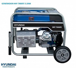 HHY7000FEK Generador Eléctrico Monofásico Gasolina 5,5KW Hyundai