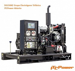 DG150KE Grupo Electrógeno Trifásico ITCPower Abierto