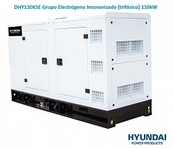 DHY110KSE Grupo Electrógeno Insonorizado (trifásico) 110kW