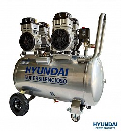 HYAC100-3S Compresor Silencioso 100 litros HYUNDAI