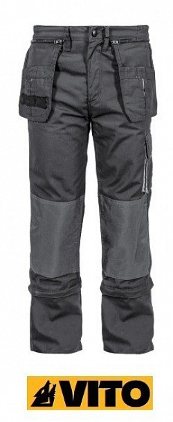 PANTALONES DE TRABAJO COMFORT PLUS GRIS