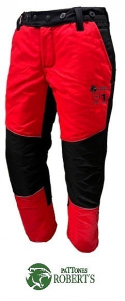 Pantalón Anti-corte Extreme Bi-elástico para Motosierra, Homologado en Clase 1,2,3, con detalles reflectantes.