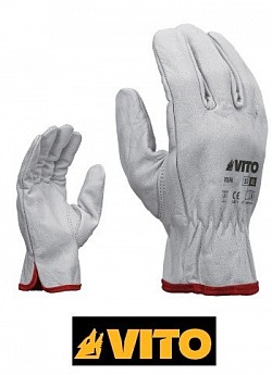 GUANTE EN PIEL VACUNO GENUINO