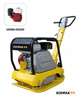 BANDEJA COMPACTADORA REVERSIBLE KP-CPC-160 MOTOR HONDA GX200 6.5HP