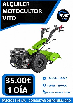 ALQUILER MOTOCULTOR VITO