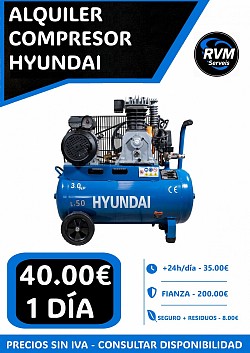 ALQUILER COMPRESOR