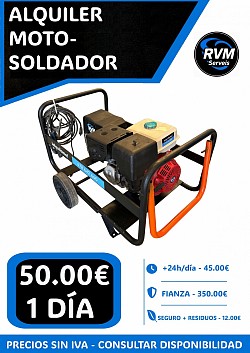 ALQUILER MOTOSOLDADOR