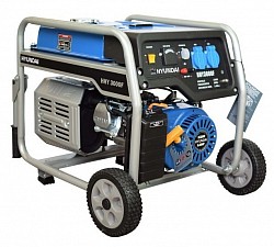 470.00€ IVA INCL. - Generador Monofásico Gasolina de la serie Standard HHY3000FK, un generador con potencia máxima de 2.8 Kw y con un voltaje de 230v.