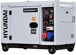 2140.00€ IVA ICL. - Generador Hyundai DHY8600SE-T Full Power Diésel, apto para trifásico y monofásico, con potencia máxima de 7,9 kVA / 6,0 kW. Ideal para emergencias, fallos de red o como apoyo en instalaciones solares. Perfecto para uso doméstico y profesional, ofreciendo fiabilidad y eficiencia energética.