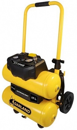 249.00€ IVA INCL. - GARLAND MURDOCK 317 PHE-V25. Compresor eléctrico con depósito doble, potencia nominal de 850 W y una presión de trabajo de 8-10 bar.