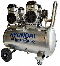 554.00€ IVA INCL. - Compresor Hyundai HYAC100-3S silencioso 370 l/m
