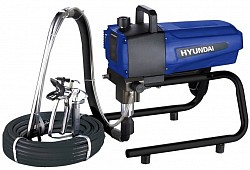 446.00€ IVA INCL. - La estación de pintura HYUNDAI HYEPA900 con 850 W y hasta 3300 PSI es potente y versátil. Con caudal de 2,2 l/min, pistola, boquilla 517 y manguera de 15 m, asegura cobertura rápida y uniforme. Ideal para pintura de látex, PU, esmaltes y resinas en proyectos profesionales. HYEPA900 Estación de pintura eléctrica profesional